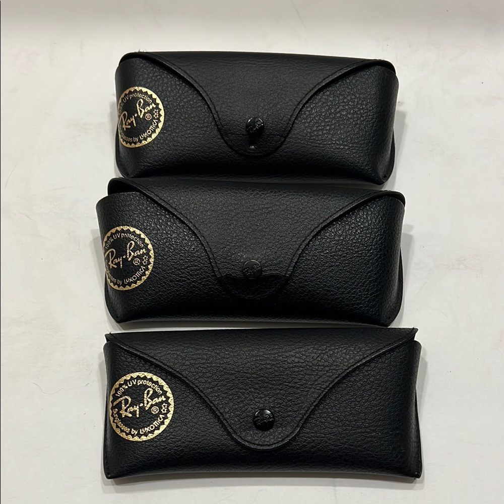 Ray-Ban Black Leather Cases